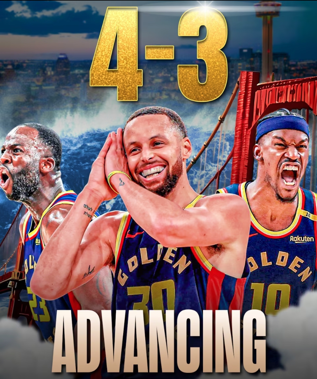 勇士队再胜快船队,豪取西部决赛胜利 勇士队再胜快船队,豪取西部决赛胜利